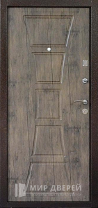 Стальная дверь МДФ №82 - фото вид изнутри