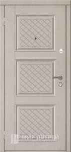 Стальная дверь МДФ №93 - фото вид изнутри