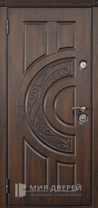 Стальная дверь МДФ №8 - фото вид изнутри