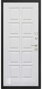 Железная дверь с МДФ на дачу №20 - фото вид изнутри