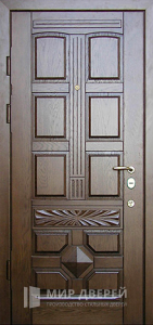 Стальная дверь МДФ №7 - фото вид изнутри