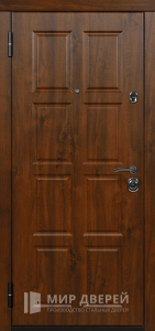 Дверь металлическая с отделкой МДФ №338 - фото вид изнутри