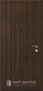 Стальная дверь МДФ №376 - фото вид изнутри