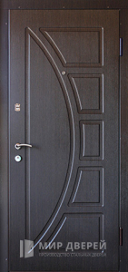 Стальная дверь МДФ №517 - фото вид снаружи