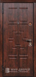 Уличная дверь с МДФ панелью для загородного дома №5 - фото №2