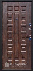Стальная дверь МДФ №346 - фото вид изнутри