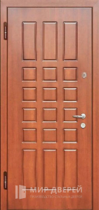 Дверь для дома входная утепленная №23 - фото вид изнутри