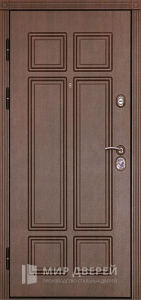 Стальная дверь МДФ №333 - фото вид изнутри