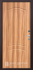 Железная дверь с МДФ в квартиру №22 - фото вид изнутри