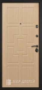 Дверь металлическая с отделками МДФ панелями №193 - фото вид изнутри