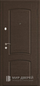 Дверь металлическая обшитая панелями из МДФ №178 - фото №1