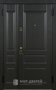 Дверь металлическая двупольная утепленная №12 - фото №1