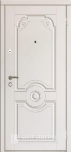 Стальная дверь МДФ №154 - фото вид снаружи