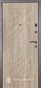 Дверь глухая однопольная металлическая №30 - фото вид изнутри