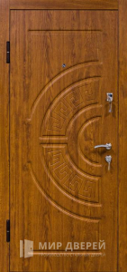 Металлическая дверь порошок + МДФ  №27 - фото вид изнутри