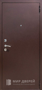 Входная металлическая дверь с порошковым напылением №62 - фото №1