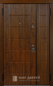 Двухстворчатая дверь №11 - фото вид изнутри