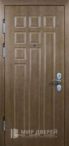 Стальная дверь МДФ №101 - фото вид изнутри