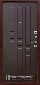 Стальная дверь МДФ №521 - фото вид изнутри