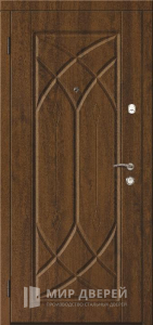 Стальная дверь МДФ №197 - фото вид изнутри