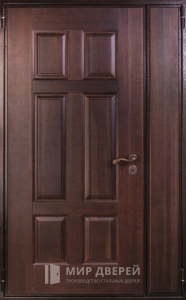 Полуторная дверь распашная накладная №20 - фото №2