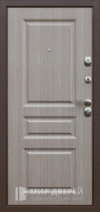 Утепленная металлическая дверь для дачи №24 - фото вид изнутри