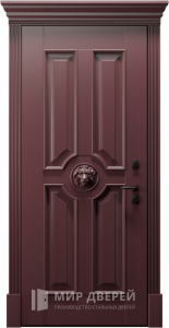 Дверь с эксклюзивным дизайном №23 - фото вид изнутри