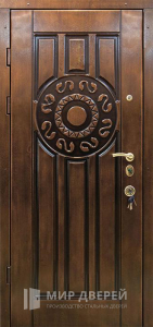 Трехконтурная металлическая дверь №7 - фото №2