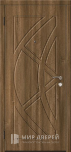 Стальная дверь МДФ №509 - фото вид изнутри