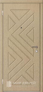 Стальная дверь МДФ №29 - фото вид изнутри