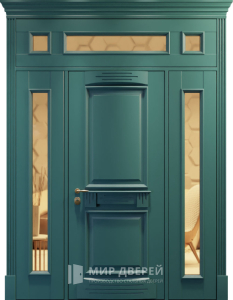 Эксклюзивная металлическая дверь №33 - фото вид снаружи