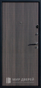 Металлическая дверь ламинированная МДФ №184 - фото вид изнутри