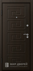 Входная дверь с МДФ в отель №79 - фото вид изнутри