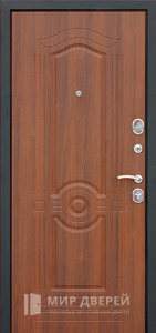 Уличная дверь с порошковым напылением снаружи  №3 - фото вид изнутри
