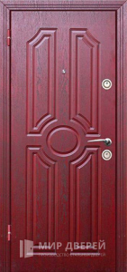 Стальная дверь МДФ №383 - фото вид изнутри