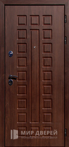 Стальная дверь МДФ №308 - фото вид снаружи