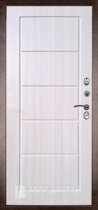 Стальная дверь МДФ №348 - фото вид изнутри