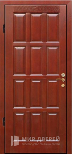 Стальная дверь МДФ №51 - фото вид изнутри
