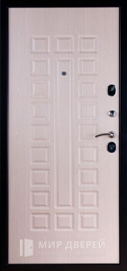 Входная дверь классика белая №6 - фото вид изнутри