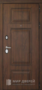 Входная металлическая дверь на заказ с МДФ №147 - фото вид снаружи