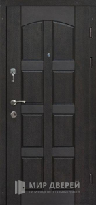 Стальная дверь МДФ №24 - фото вид снаружи