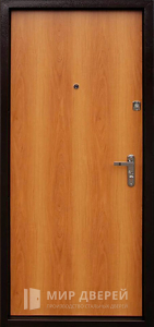 Порошковая стальная дверь №82 - фото вид изнутри