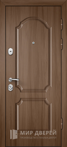 Металлическая дверь с противосъемными штырями №348 - фото №1