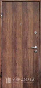 Дешевая дверь для дачи №2 - фото вид изнутри