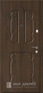 Стальная дверь МДФ №336 - фото вид изнутри