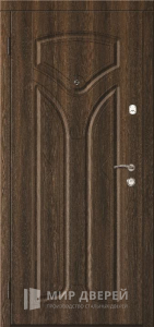 Стальная дверь МДФ №81 - фото вид изнутри