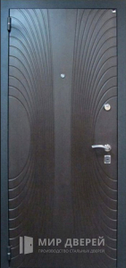 Стальная дверь МДФ №326 - фото вид изнутри