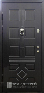 Стальная дверь МДФ №516 - фото вид изнутри